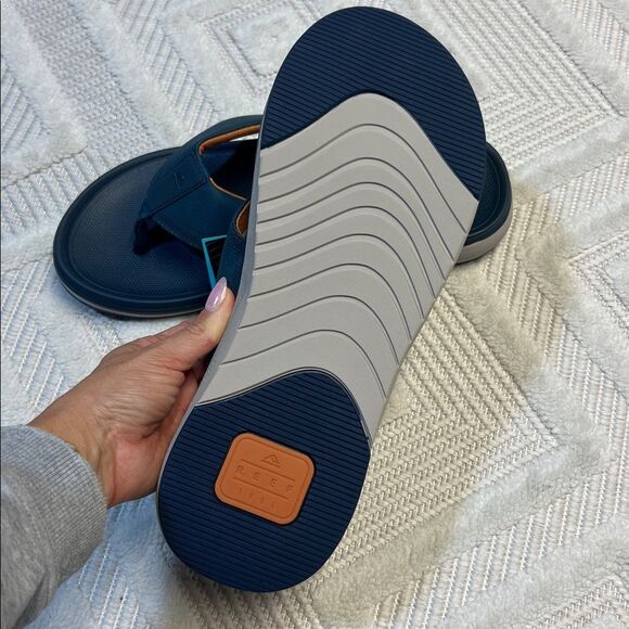 REEF CUSHION NORTE SANDAL IN DEEP DEPTHS/SIENNA main image 6